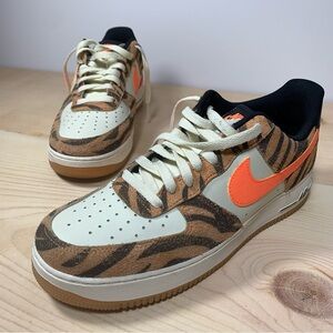 Nike Air Force 1 Bengals Tiger Stripe